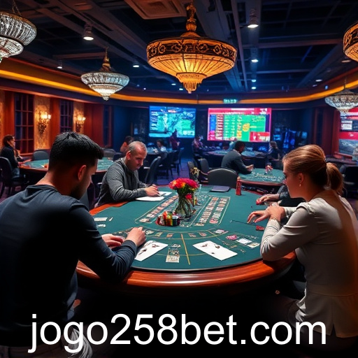 Cassino Ao Vivo no 258bet: Experiência Imersiva e Interação Real